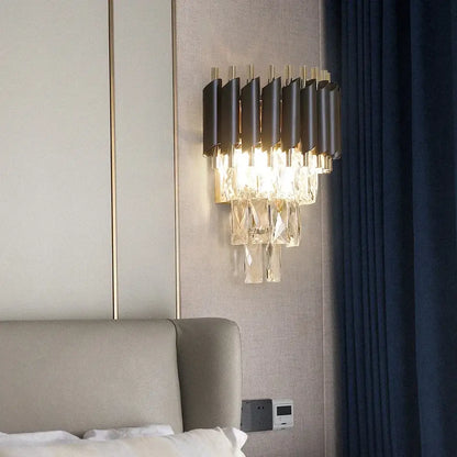 Decorbites™ Kristall-LED-Wandleuchte: Elegante Beleuchtung für Schlafzimmer, Flur, Treppe