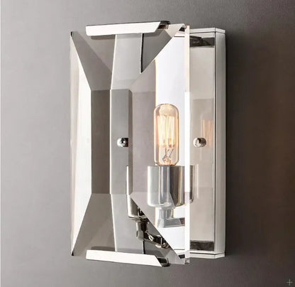 DecorBites™ Crystal LED Wall Sconces - Retro Style Bedroom Living Room Wall Lamp