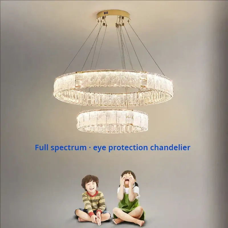 Decorbites™ Kristall-Wohnzimmer-Kronleuchter Modern Einfache Atmosphäre Zhongshan Lampen