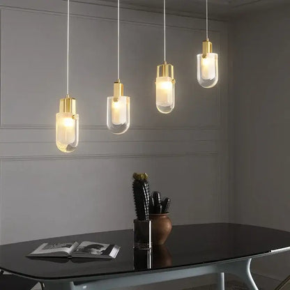 DecorBites™ Crystal Loft Chandelier for Staircase, Living Room, and Apartment Luxe Lighting