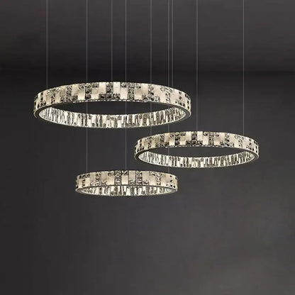 Decorbites™ Kristall-Luster-Kreischandelier LED-Lichter – Modernes Luxus-Minimalismus-Dekor