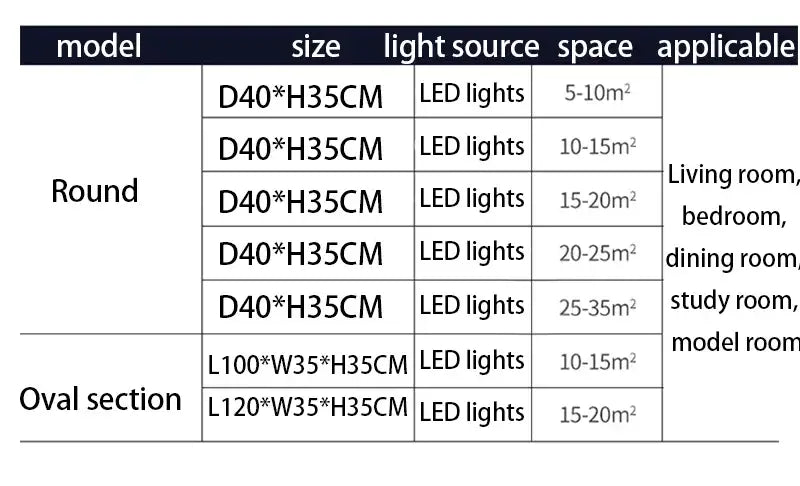 DecorBites™ crystal pendant chandelier with round led light fixture d40*h35cm for luxury modest crystal home decor