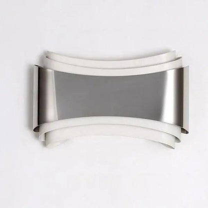Curved Modern Wall Sconce with LED