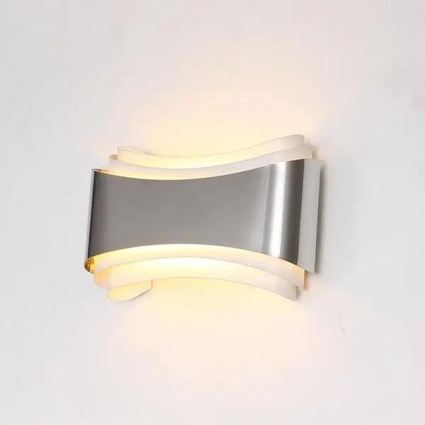 Curved Modern Wall Sconce with LED