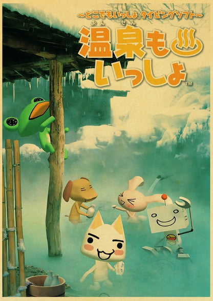 Cute 3D Cat Poster for Home Decor - L021 20 / 42X30cm - Posters