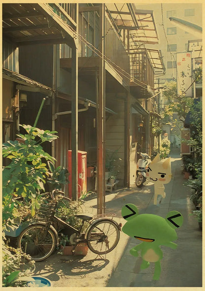 Cute 3D Cat Poster for Home Decor - L021 13 / 30X21cm - Posters