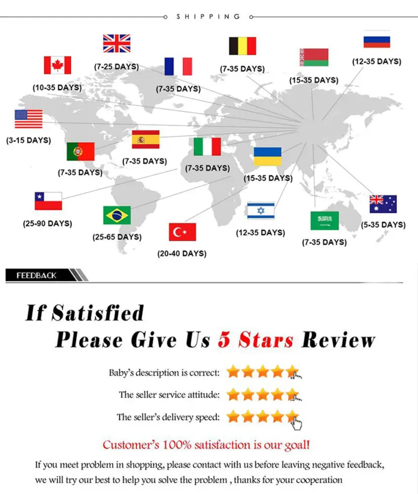 World map showing shipping times with flags and delivery durations for decorbites™ danish pastel smiley flower wall art print