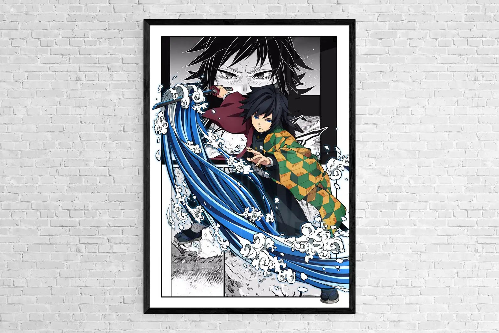 Demon Slayer Anime Canvas Poster for Home Decor - G / 40x50cm no frame - Posters