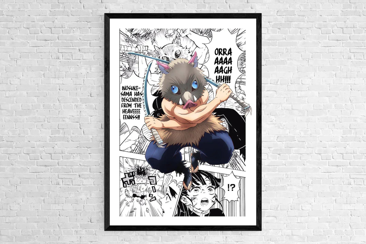 Demon Slayer Anime Canvas Poster for Home Decor - E / 30x40cm no frame - Posters