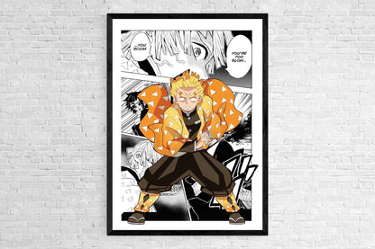 Demon Slayer Anime Canvas Poster for Home Decor - Posters