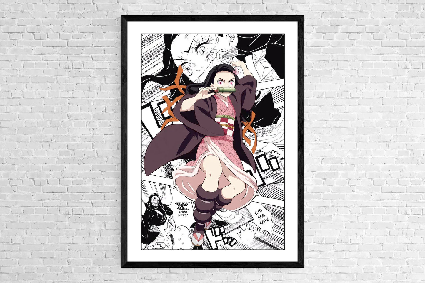 Demon Slayer Anime Canvas Poster for Home Decor - Posters