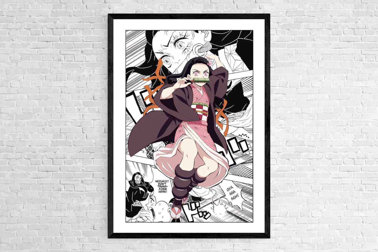 Demon Slayer Anime Canvas Poster for Home Decor - Posters