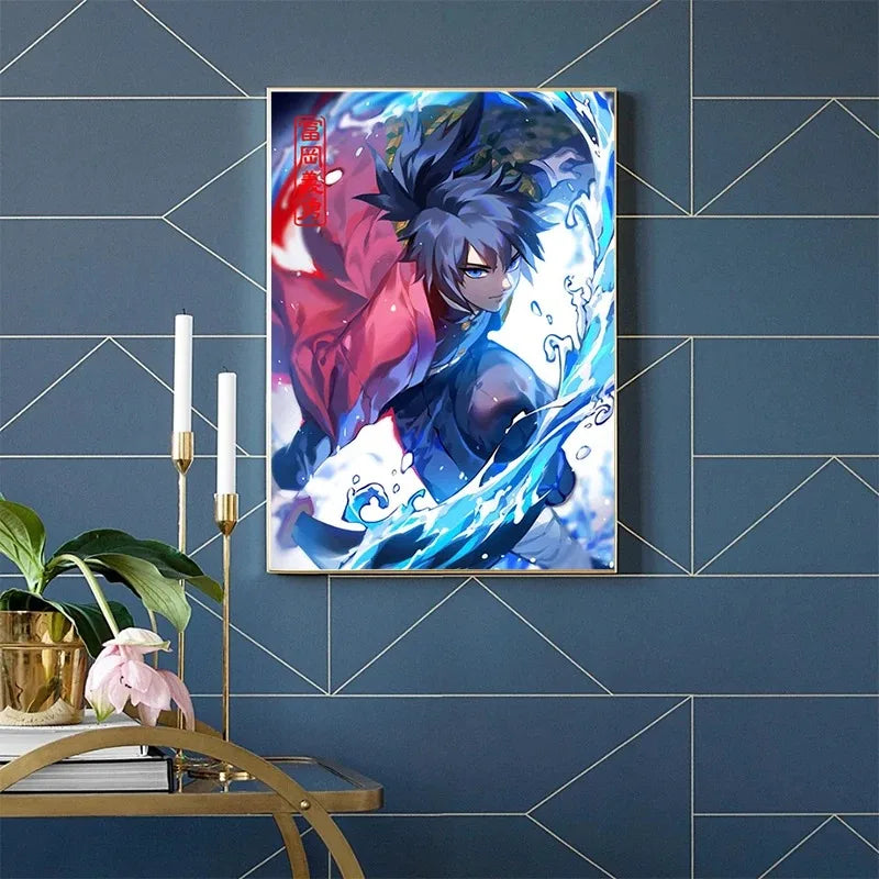 Demon Slayer Rengoku Art Poster Canvas for Home - Posters
