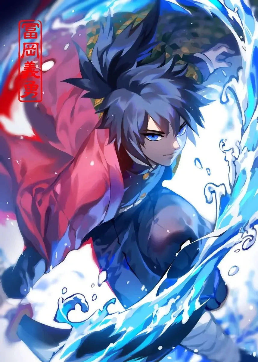 Demon Slayer Rengoku Art Poster Canvas for Home - 6 / 20X30cm Unframed - Posters