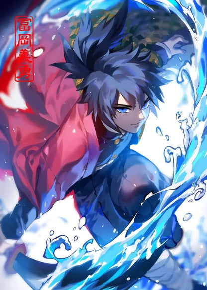 Demon Slayer Rengoku Art Poster Canvas for Home - 6 / 20X30cm Unframed - Posters