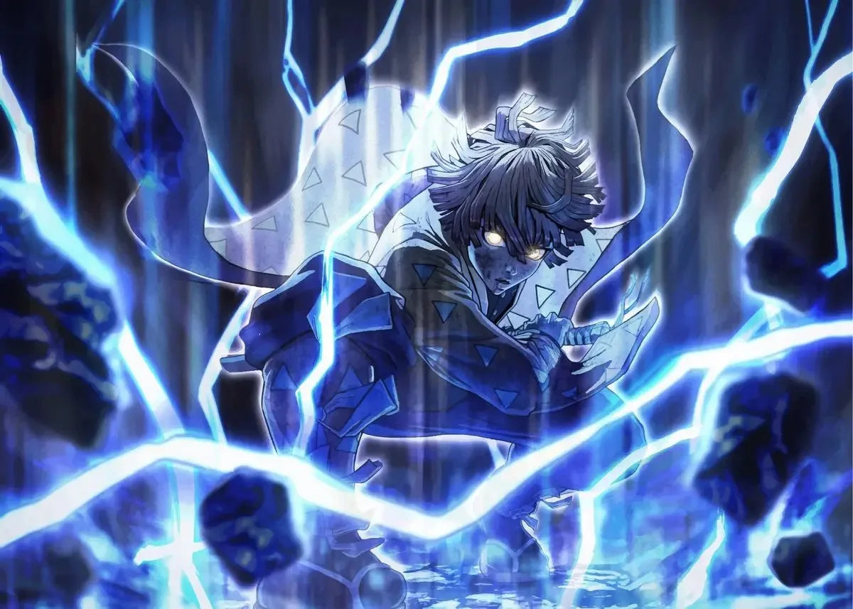 Demon Slayer Rengoku Art Poster Canvas for Home - 8 / 20X30cm Unframed - Posters