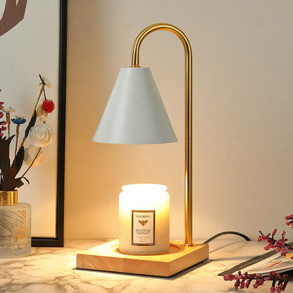 Dimmable Candle Warmer Lamp - White / US Plug