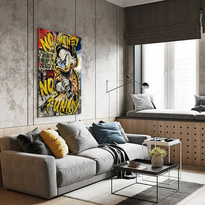 Disney Marvel Donald Duck Canvas Wall Art - Posters