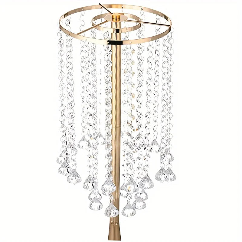Elegant Crystal Flower Stand Set for Events - Vase