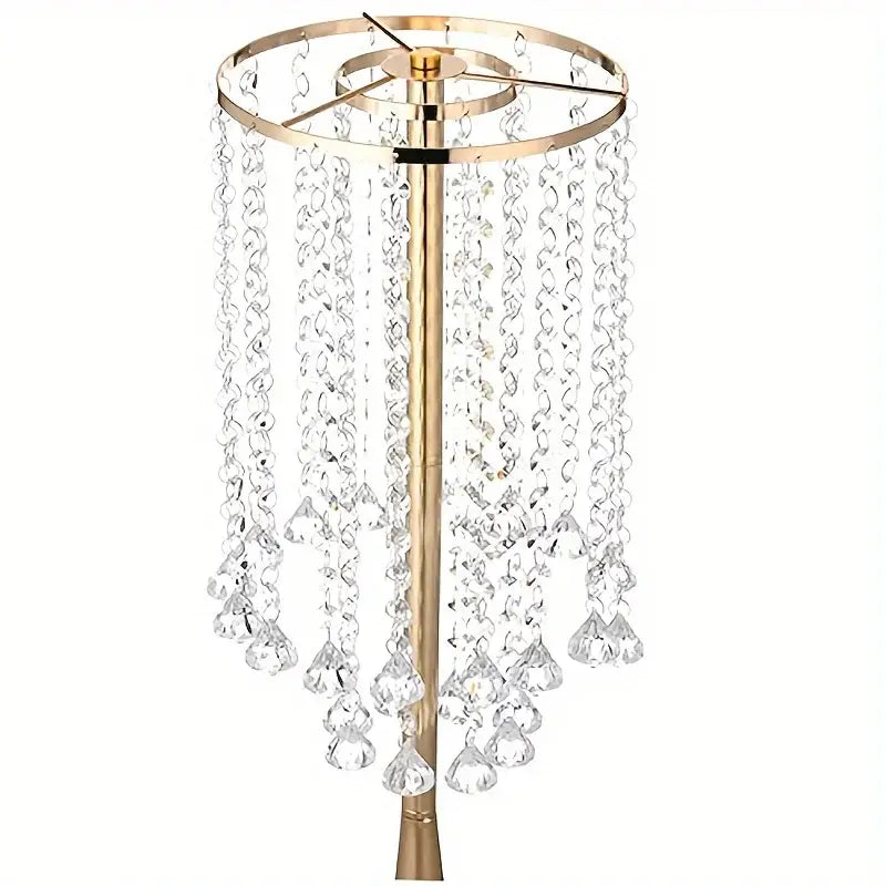 Elegant Crystal Flower Stand Set for Events - Vase