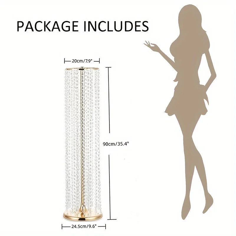 Elegant Metal Vases for Wedding Decor - Vase