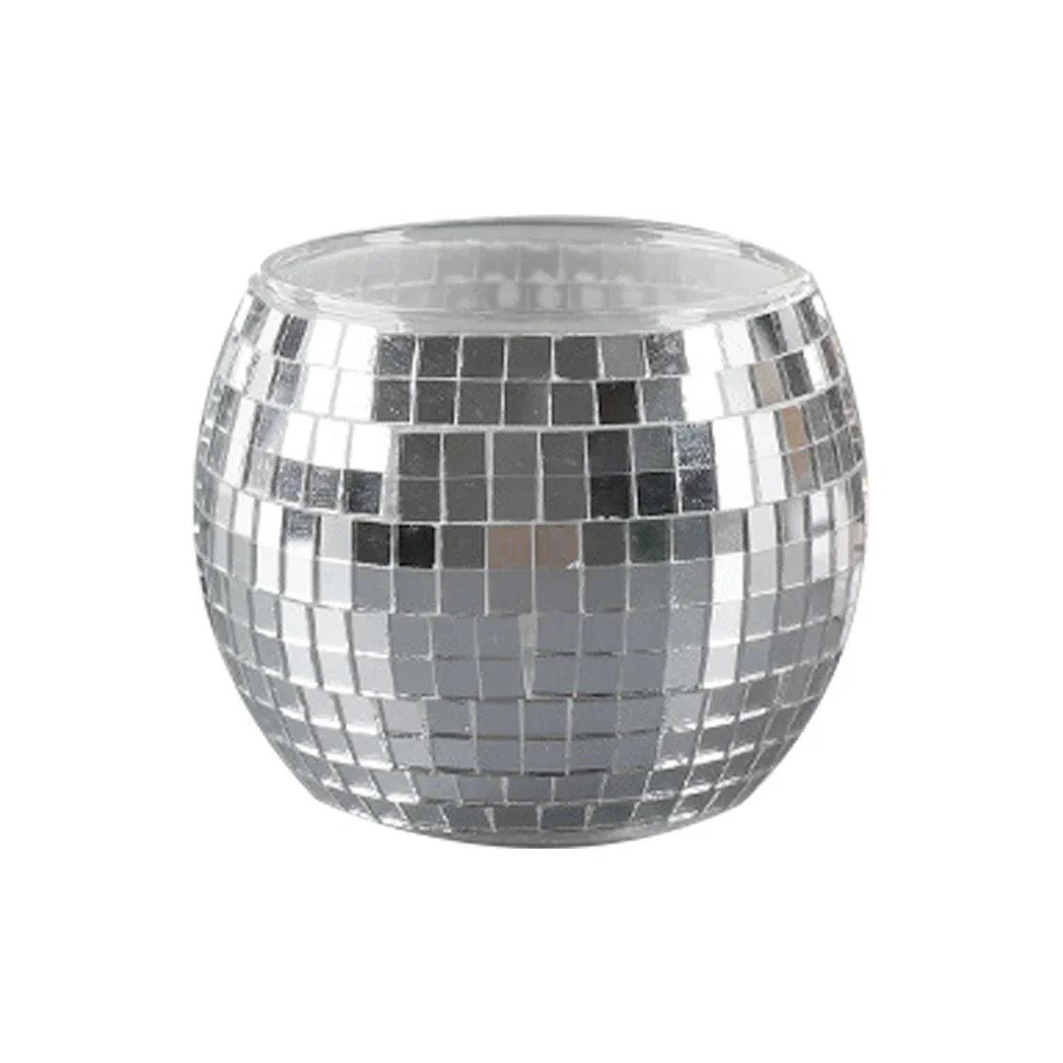 Elegant Round Glass Vase for Home Decor - yinse - Vase