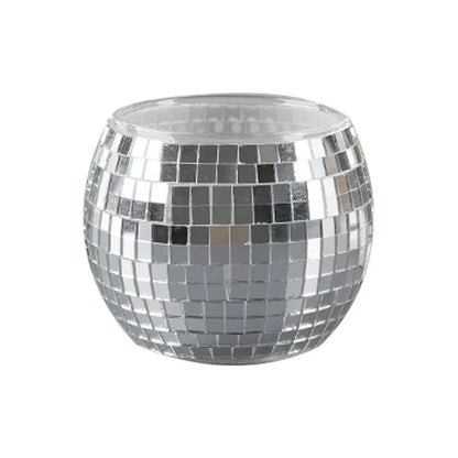 Elegant Round Glass Vase for Home Decor - yinse - Vase