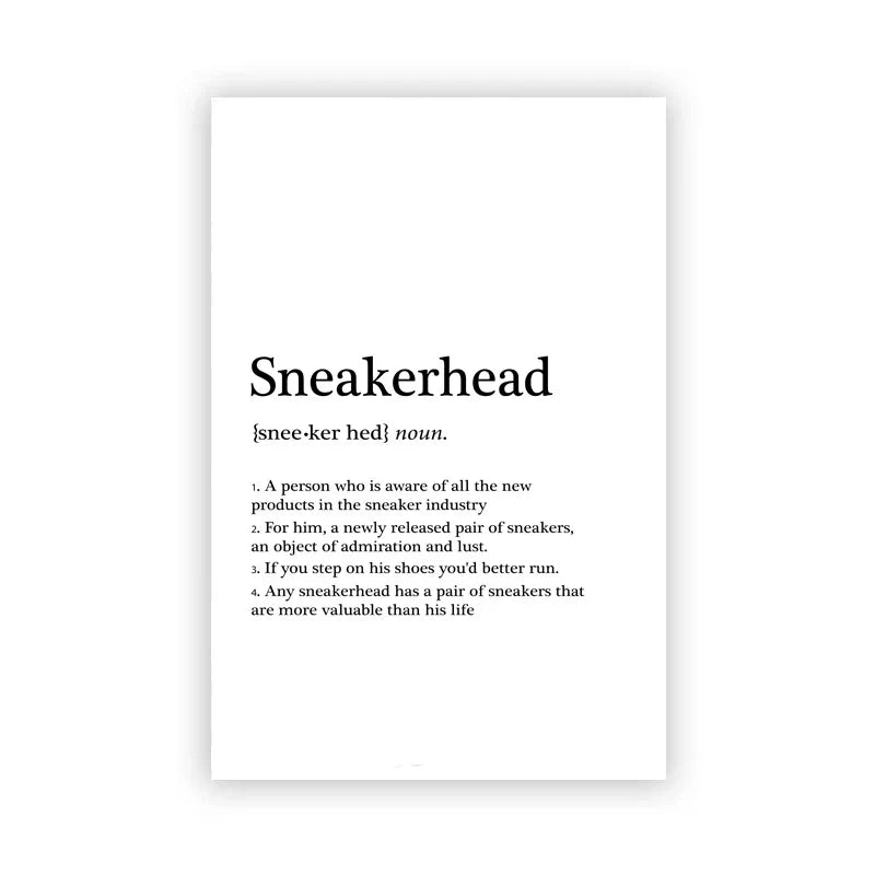 Fashionable Sneaker Box Canvas Wall Art - PC8100 / 60x80 cm No Frame - Posters