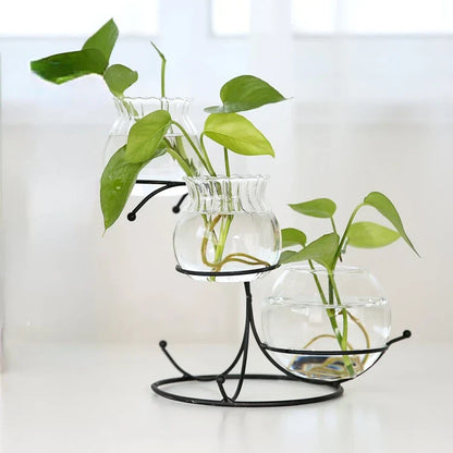 Flamingo Metal Vase for Home Decor - Vase