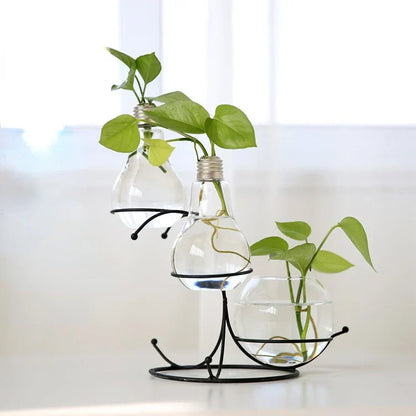 Flamingo Metal Vase for Home Decor - Vase