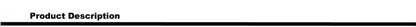 Product description text in bold black font on white background for DecorBites™ flamingo metal vase home decor