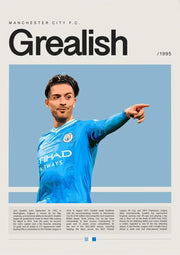 Blue manchester city fc football star champion poster canvas wall art perfect for sports decor and fans