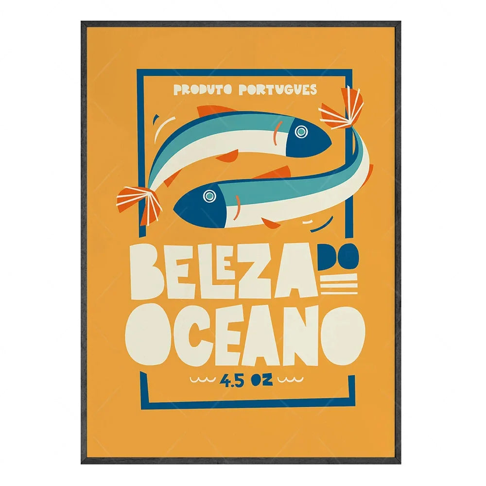 Fun Beans on Toast Kitchen Canvas Art - 01 / 40x60cm No Framed - Posters