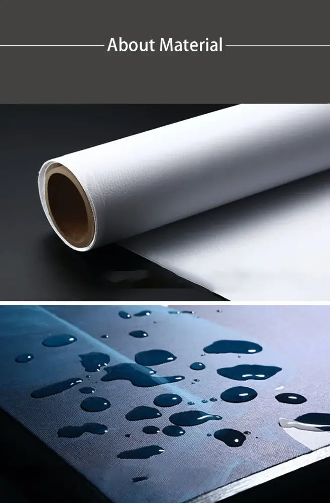White roll of water-resistant fabric for decorbites™ funny cat reading on toilet canvas wall art wall art material