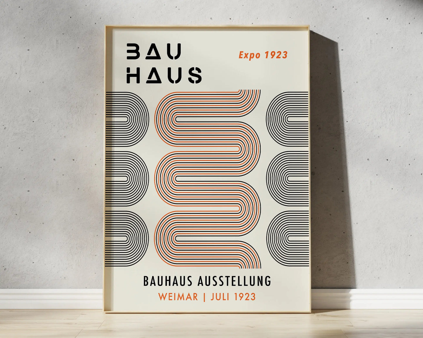 Geometric Bauhaus Canvas Prints for Home Decor - Posters