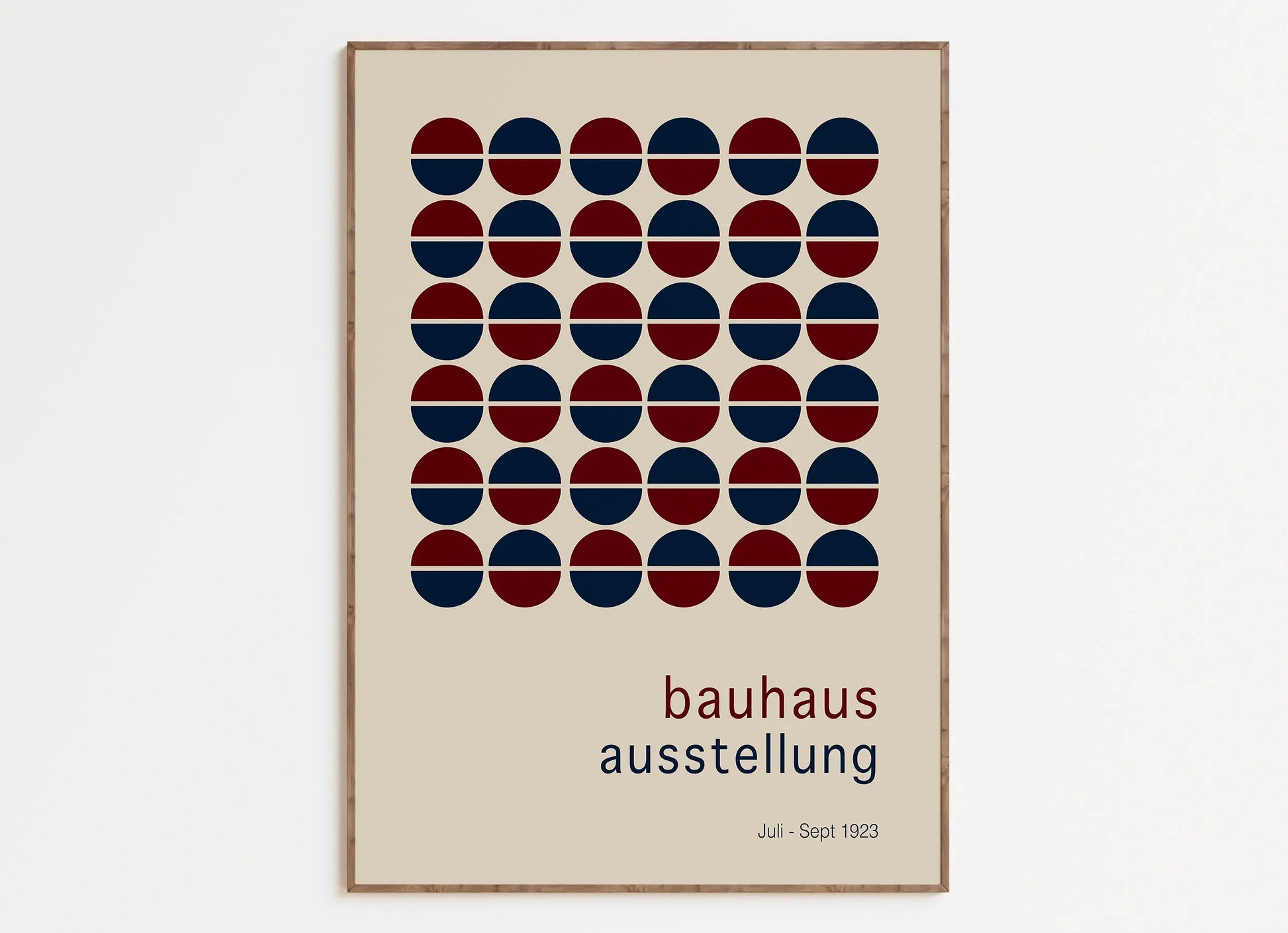 Geometric Bauhaus Canvas Prints for Modern Home - Posters