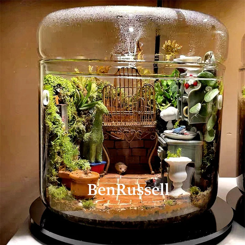 Glass Bottle Terrarium Kit - Vase