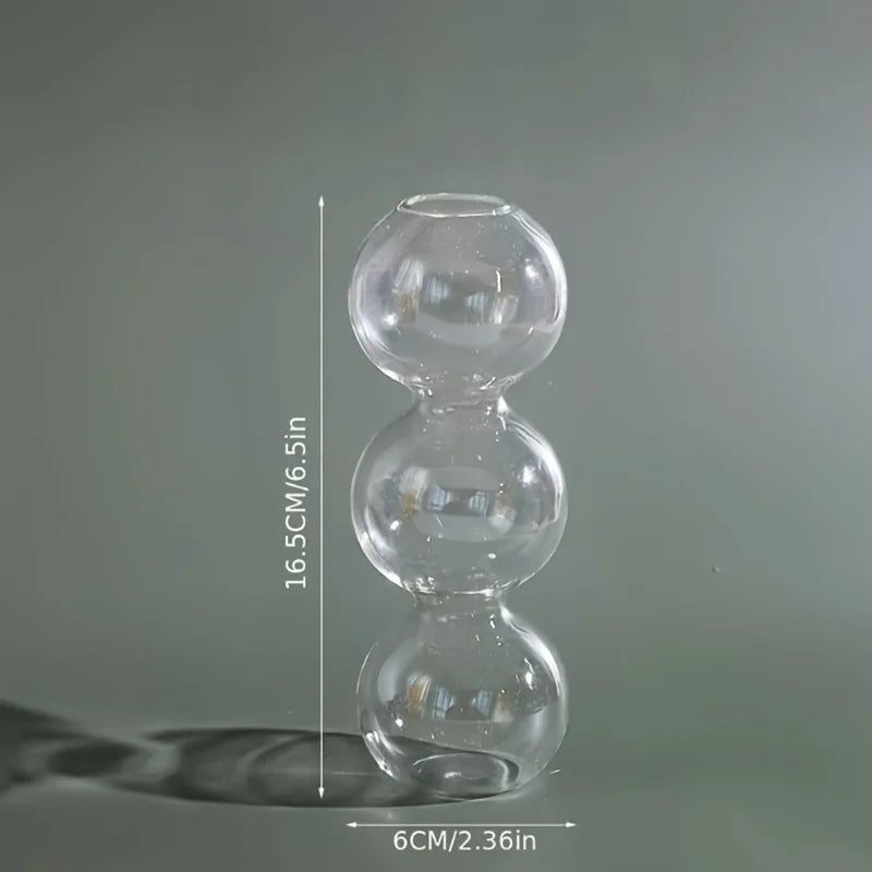 Glass Bubble Hydroponic Vase for Wedding and Home - S size 1pc - Vase