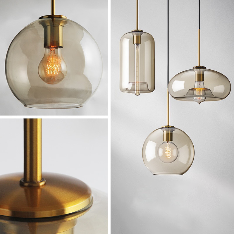 Glass Pendant Lights