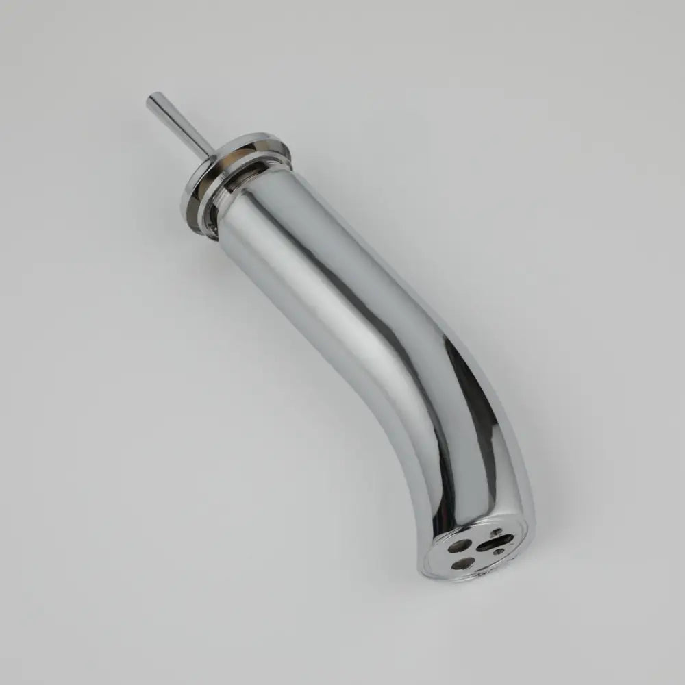Grifo de Lavabo con Asa de Balanceo de Vidrio Decorbites™ , Grifos Mezcladores de Cascada, Acabado en Cromo