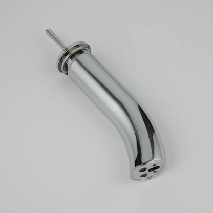 DecorBites™ Glass Rocker Handle Basin Faucet, Waterfall Mixer Taps, Chrome Finish
