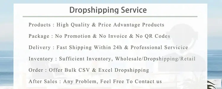 White rectangular dropshipping ad for decorbites gold metal trumpet flower stand vases with product features and order options