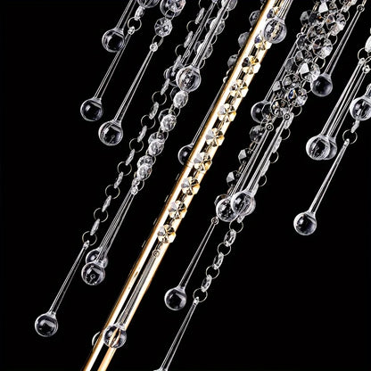 Gold Metal Vases Set Elegant 29.6’’ Height - Vase