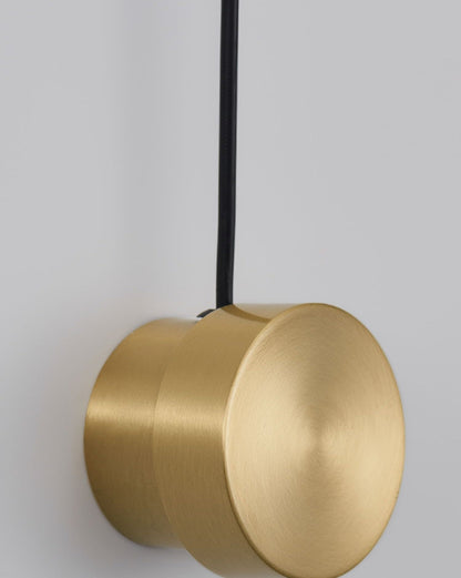 Gold Wall Lamp with Dimmer Switch
