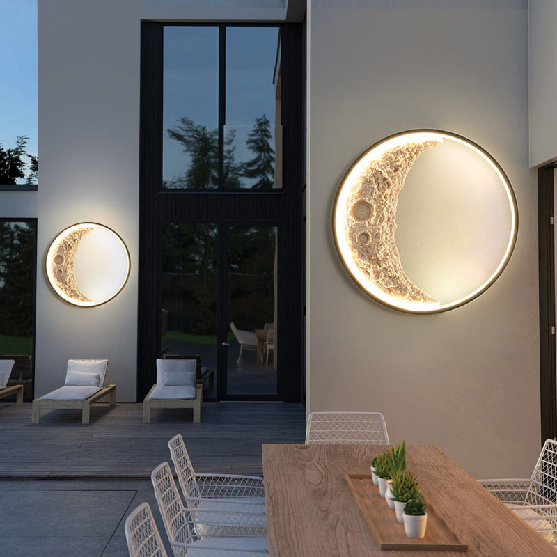 Half Moon Modern LED Wall Lamp
