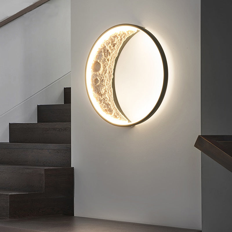 Half Moon Modern LED Wall Lamp