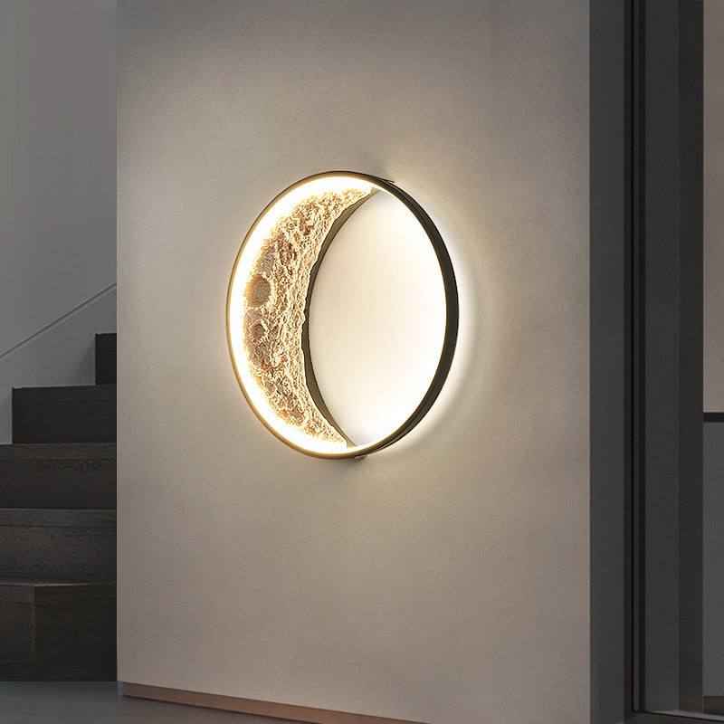 Half Moon Modern LED Wall Lamp