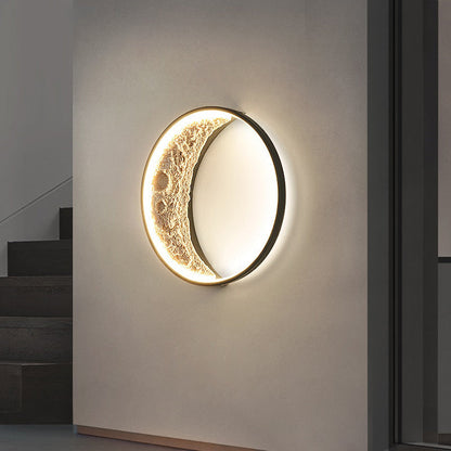 Half Moon Modern LED Wall Lamp