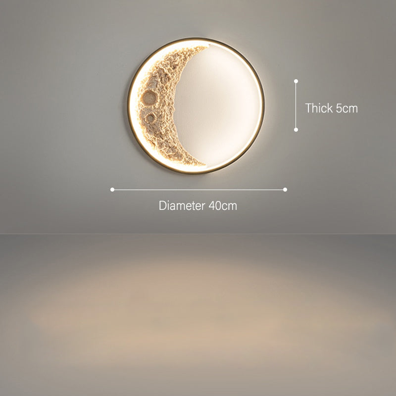 Half Moon Modern LED Wall Lamp