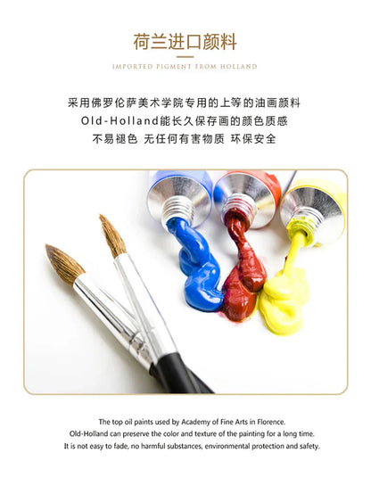 Hand-Painted Black & White Abstract Wall Painting - Posters